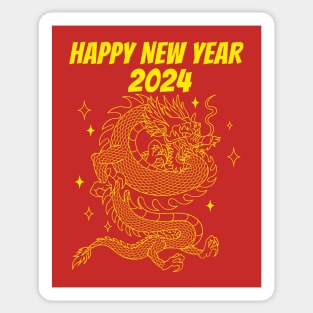 CHINESE NEW YEAR 2024 Sticker